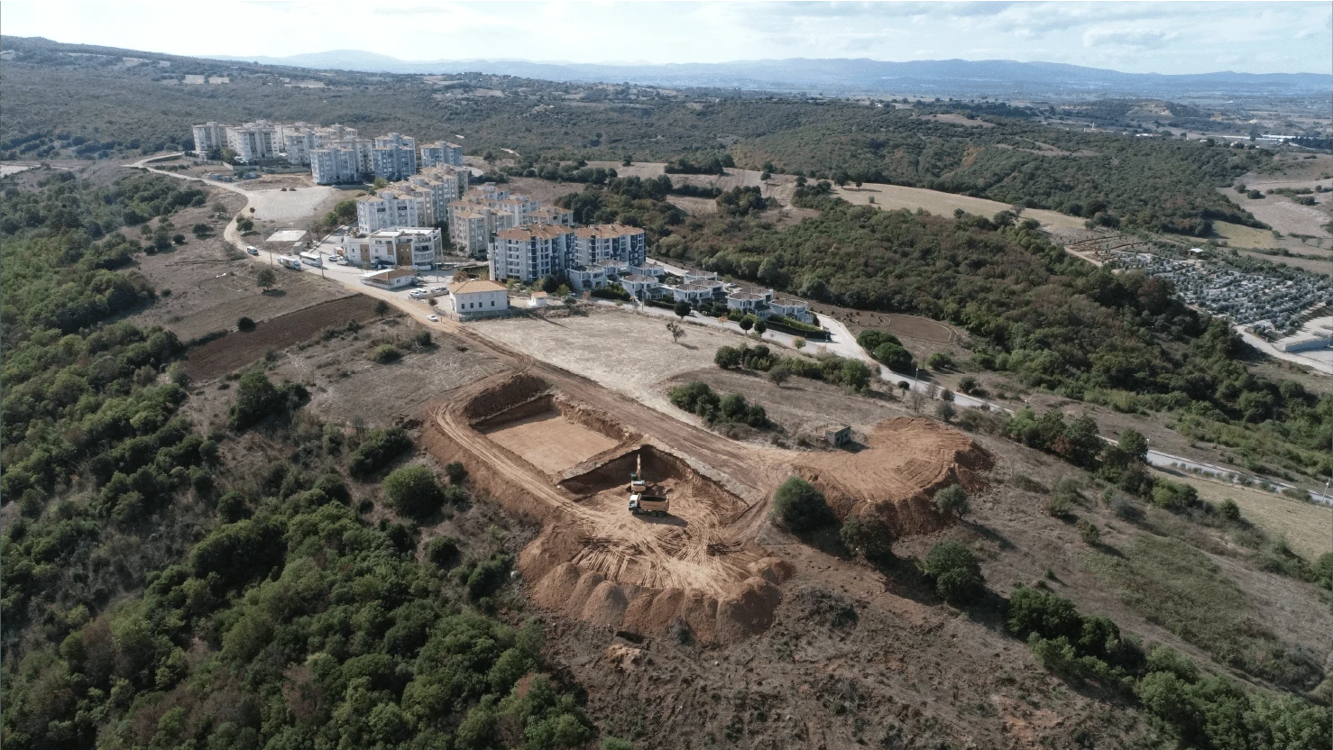 Alfa Tepe Projemizde İnşaat Çalışmaları Başladı