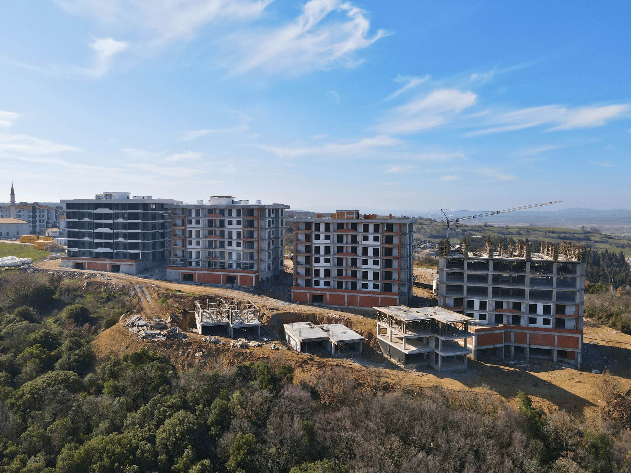 Alfa Tepe Projemizde İnşaat Çalışmaları Devam Ediyor